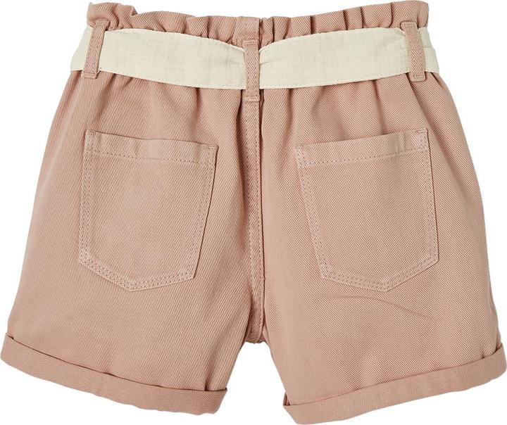 Actual product image Vertbaudet Mädchen Paperbag-Shorts mit Stoffgürtel (146)