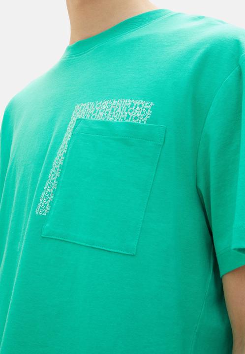 Actual product image Tom Tailor T-Shirt Kurzarmshirt mit Brusttasche (XXL)