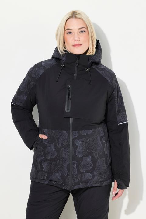 Produktbild Ulla Popken HYPRAR Performance-Jacke, wasserdicht, Schneefang, Kapuze (56)
