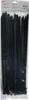 Actual product image ProPlus Cable ties 7.8 x 370 mm 50 pieces black (Plastic cable ties, 370 mm, 50 pcs.)