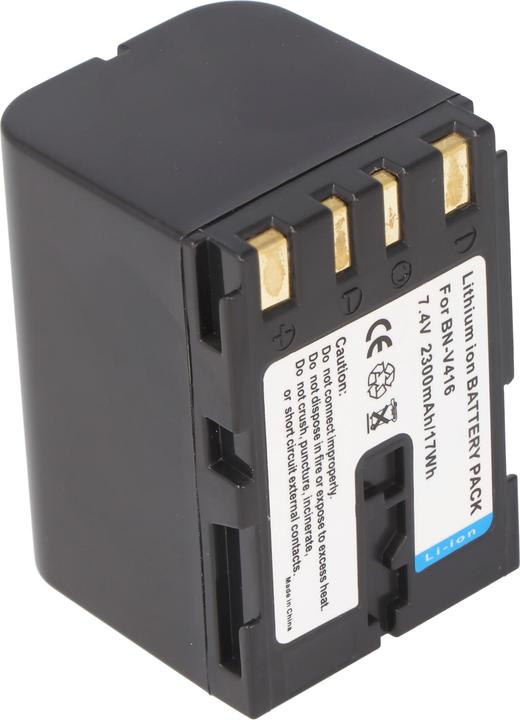 Actual product image AccuCell Battery JVC BN-V416 (Camera battery)