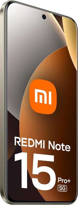 Actual product image Xiaomi Redmi Note 15 Pro + (256 GB, Brown, Mocha Brown, 6.83", 5G)