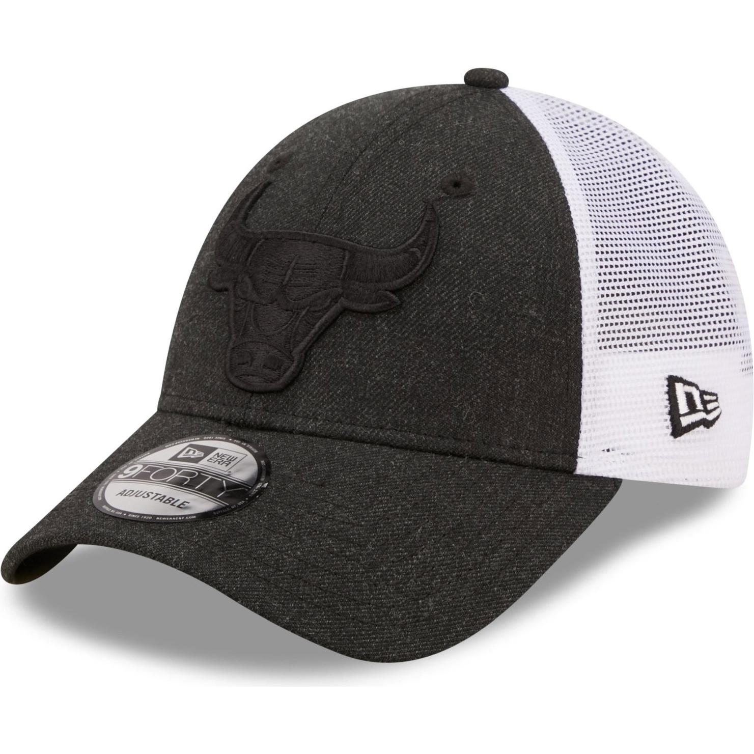 New Era, Herren, Cap, 9Forty Trucker Home Field Chicago Bulls, Schwarz, (One Size)