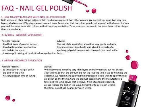 Produktbild Semilac gel polish 7 ml Midnight Samba 179 (Midnight Samba, Gel-Effekt Nagellack)