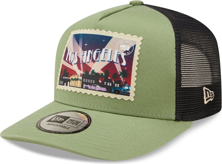 Produktbild New Era Aframe Trucker Postcard Los Angeles (One Size)