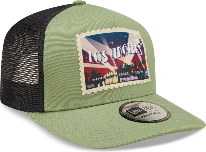 Produktbild New Era Aframe Trucker Postcard Los Angeles (One Size)