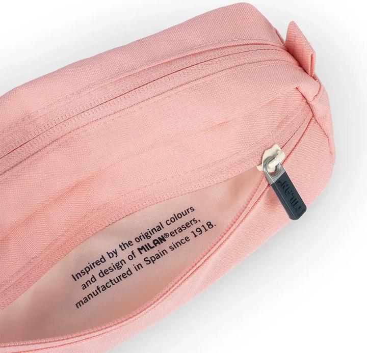 Productafbeelding Vierkante etui met 2 ritsen 1918 roze