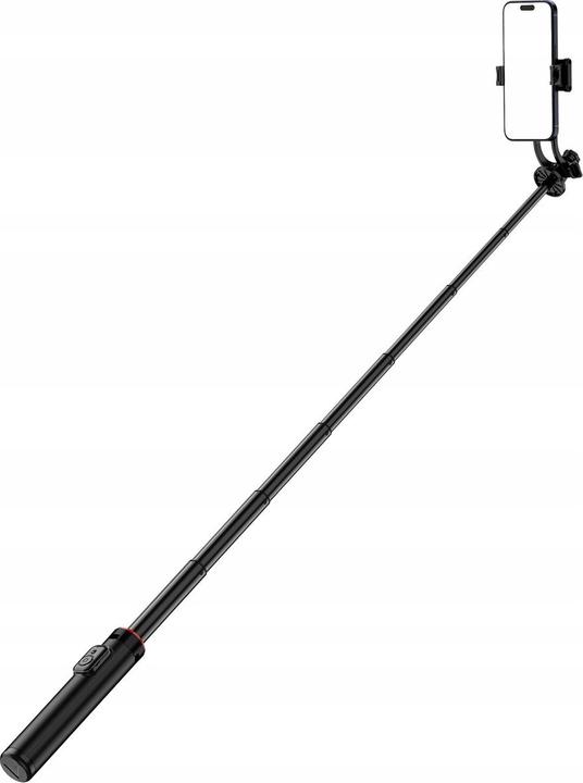 Image du produit Hurtel Selfie stick WC1Y2S 1.3m aluminum telescopic tripod with phone holder - black