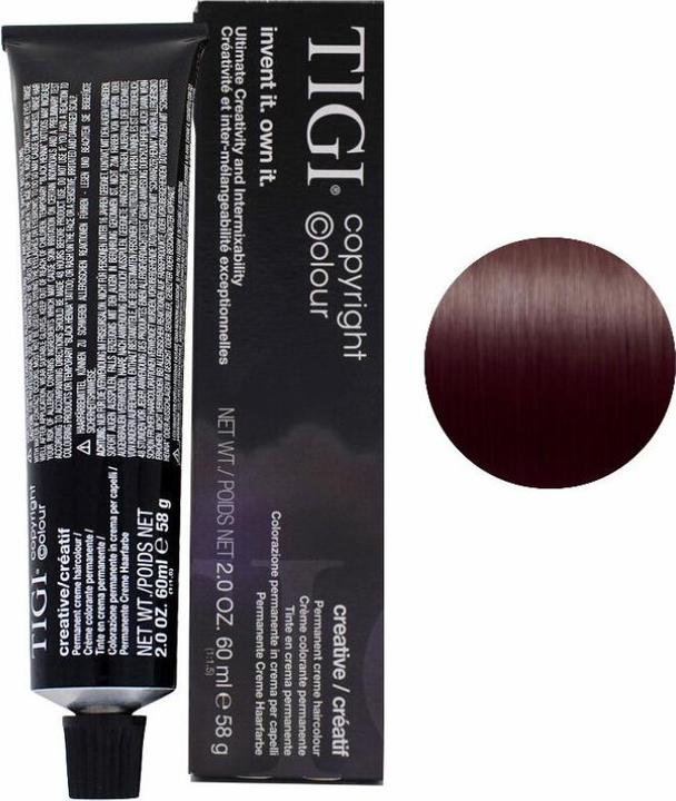 Actual product image Tigi Creative Colour 65ml 4/2 Violet Brown (4, 2 Purple Brown)