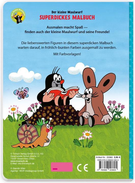 Der kleine Maulwurf Superdickes