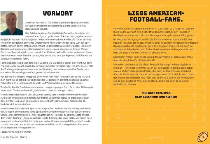 Produktbild American Football - Trainiere wie die NFL-Profis (Deutsch, Jan Stecker, Hendrik Kranenberg, Sabine Janatschek, Schwager & Steinlein Verlag, Nicole Lindenroth, 2024)