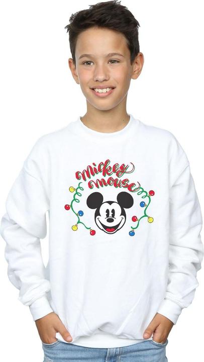 Image du produit Disney - Sweat MICKEY MOUSE CHRISTMAS LIGHT BULBS - Garçon (128)
