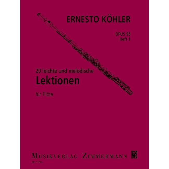Köhler:20 leichte und melodisch.ZM17710, Schulbücher von ErnestoKöhler