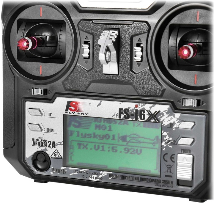 Image du produit Fly Sky Émetteur Flysky i6X avec récepteur 6 canaux