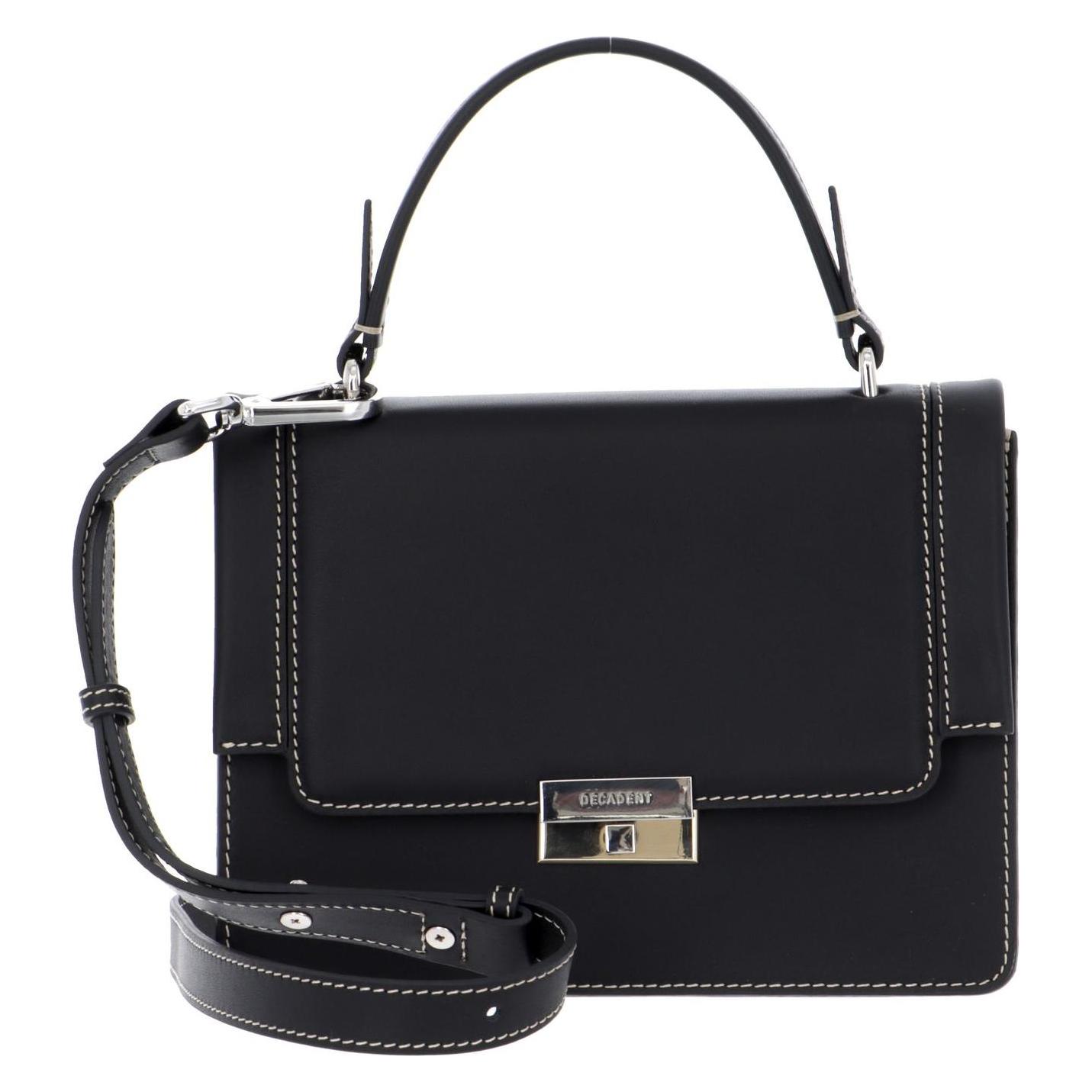 Decadent, Damen, Handtasche, Mona Small Top Handle, Schwarz