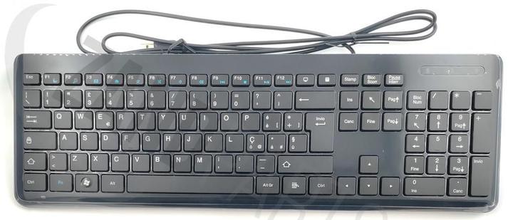 Acer Keyboard (ITALIAN) 105KS, USB (BLACK) (IT, Filaire)