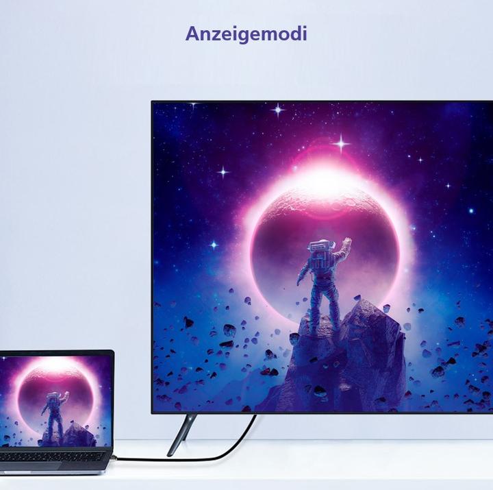 Produktbild Helos Anschlusskabel, HDMI Stecker/Stecker, PREMIUM 8K, 2,0m, schwarz HDMI 2.0 Stecker/Stecker, PREMIUM (2 m)