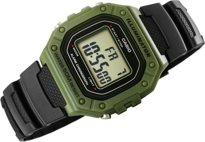 Image du produit Casio W-218H-3AVEF (Montre numérique, 43 mm)