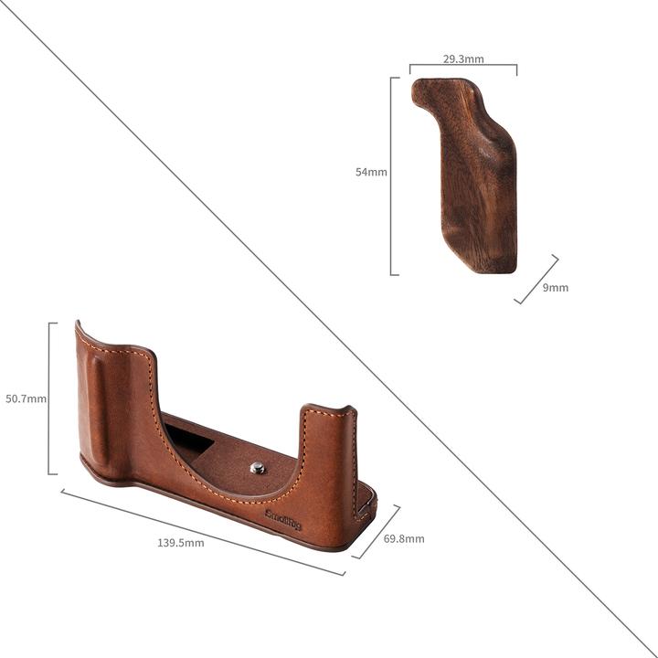 Actual product image SmallRig Leather bag kit for Fujifilm GFX100RF (Camera case)