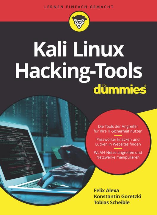 Produktbild Kali Linux Hacking-Tools für Dummies (Deutsch, Konstantin Goretzki, Felix Alexa, Tobias Scheible, 2023)