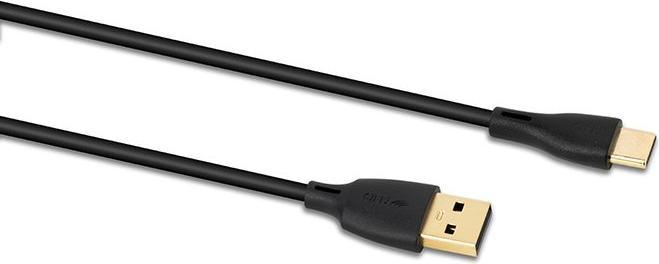 Actual product image QED Connect Cable Usb-A (M) To Usb-C (M) 0.75 metres QE8184 (0.75 m, USB 3.2 Gen 1)