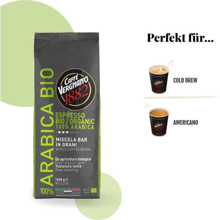 Produktbild Caffè Vergnano 100% Arabica Bio (1000 g)