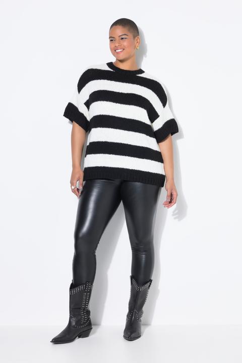 Produktbild Studio Untold Pullover, Oversize Shape, Streifen, Halbarm (54)