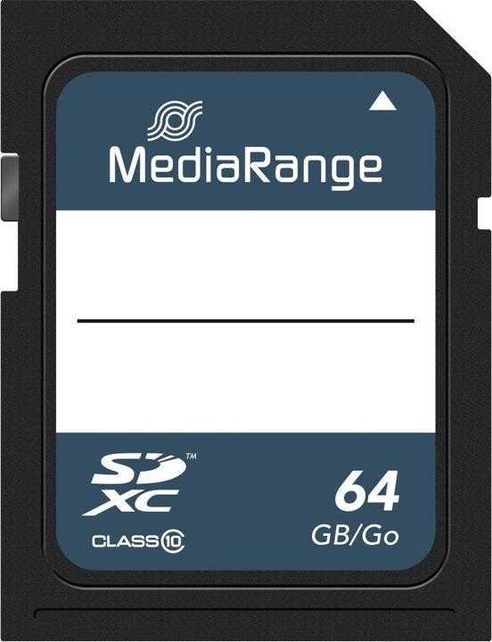 Actual product image MediaRange MR965 (64 GB, SDXC, U1)