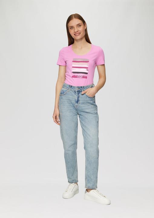 Produktbild S.Oliver T-Shirt T-Shirt mit Frontprint (36)