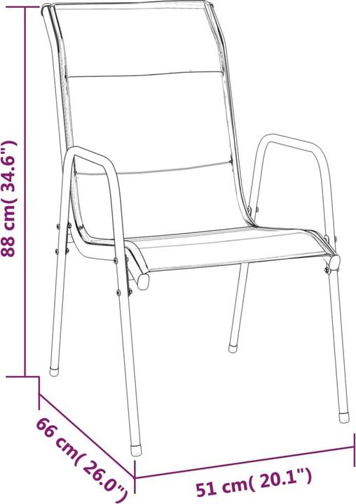 Produktbild vidaXL Garten-Essgruppe