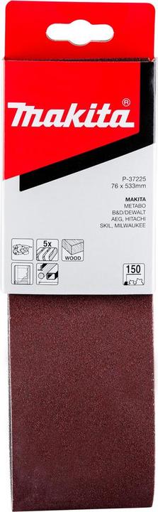 Produktbild Makita Schleifband 76x533mm K150 (150)