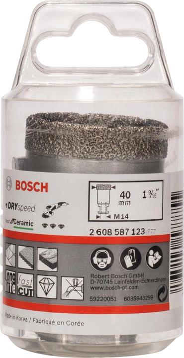 Productafbeelding Bosch Professional Zubehör Diamant droogboor 40 mm Ac (40 mm)