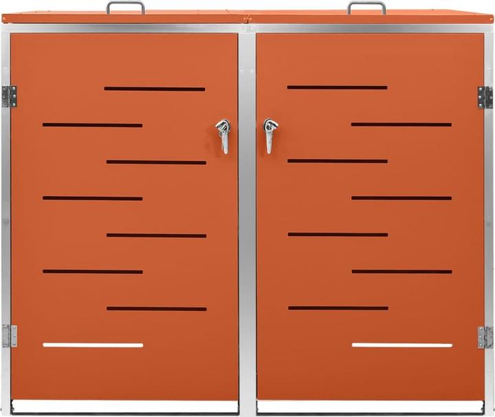 Actual product image vidaXL Mülltonnenbox