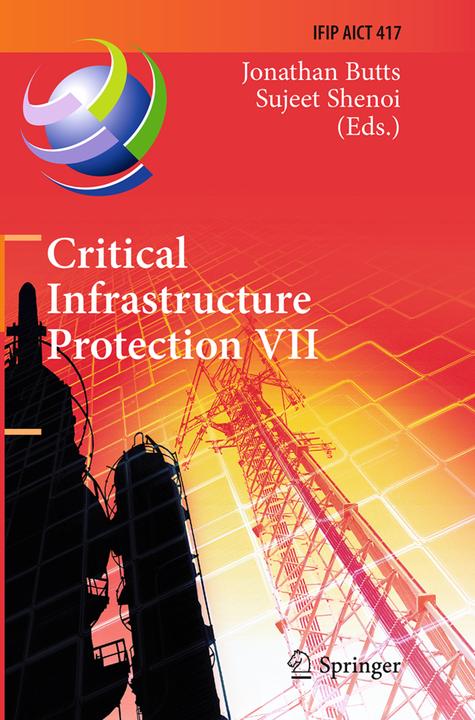 Produktbild Critical Infrastructure Protection VII (Englisch, Jonathan Butts, Sujeet Shenoi, 2016)