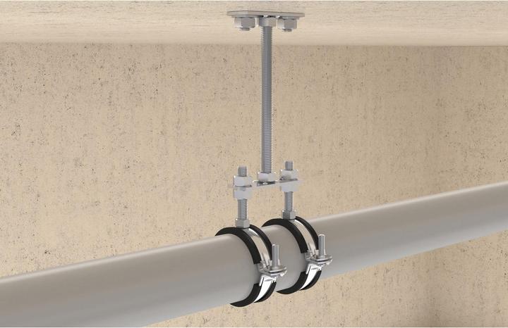 Actual product image Fischer GPSR 1" base plate (25 pcs.)