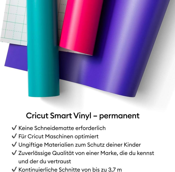 Actual product image Cricut Smart Vinyl Permanent Joy 14x122cm 1 sheet Mat Maize Yellow (P) (1 x)