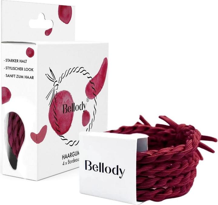 Immagine prodotto Bellody Scarpe a forma di cheveux Bordeaux (Elastico per capelli)