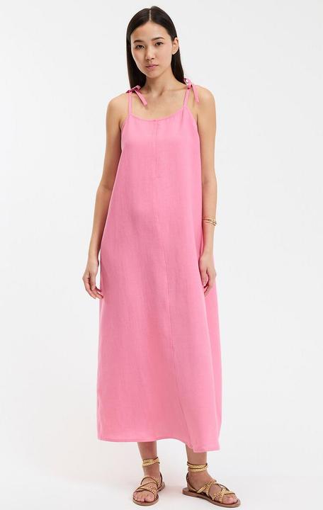 Actual product image La Redoute Collections Langes ausgestelltes Leinenkleid (S)