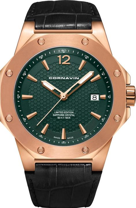 Immagine prodotto Cornavin Centro 3-H (Orologio da polso analogico, 41 mm)