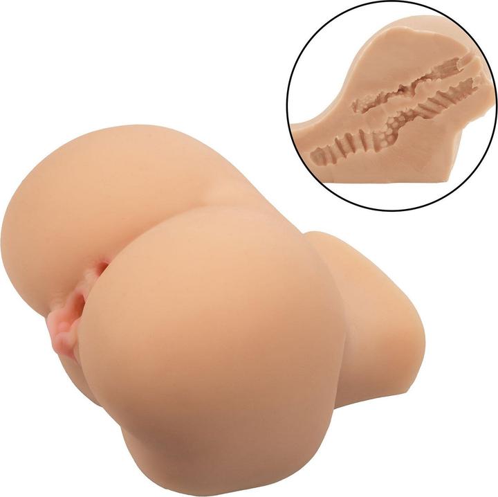 Actual product image CalExotics The Farmers Daughter Double Realistic Masturbator, Flesh