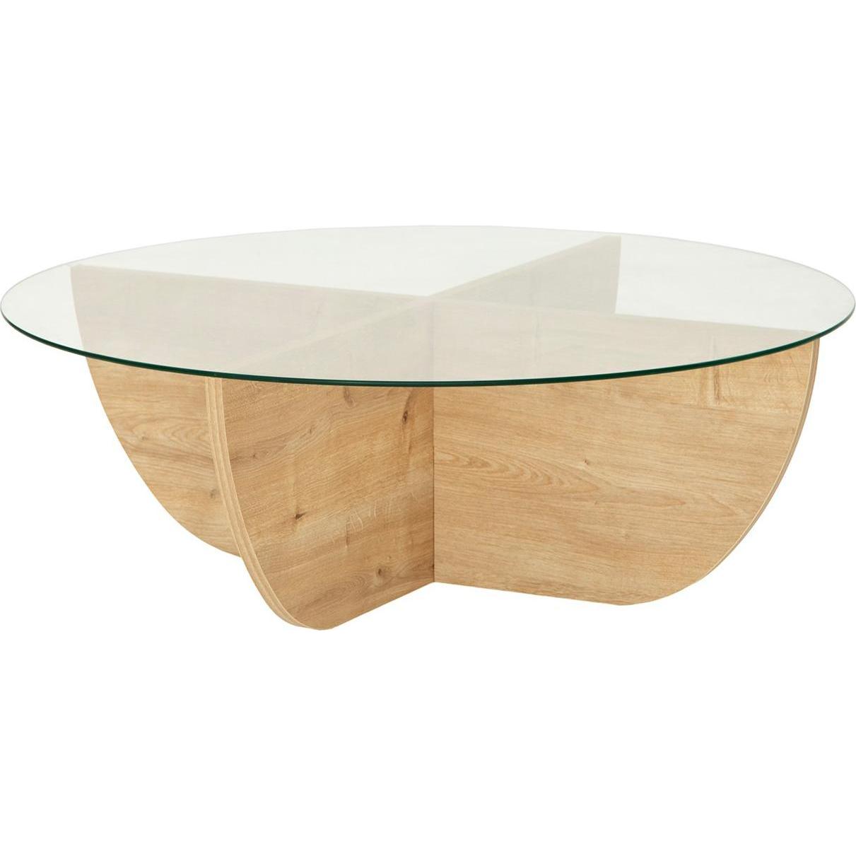 Skye Decor, Couchtisch + Beistelltisch, Benoit (90 x 90 x 30 cm)