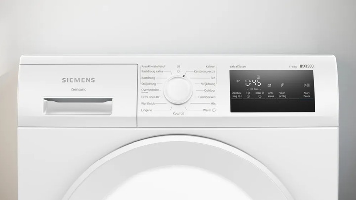Actual product image Siemens WT43H00MNL extra klasse model met 5 jaar garantie (8 kg, Right)