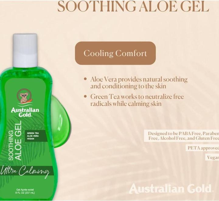 Productafbeelding Australian Gold Kalmerende aloë (237 ml, After Sun Gel)