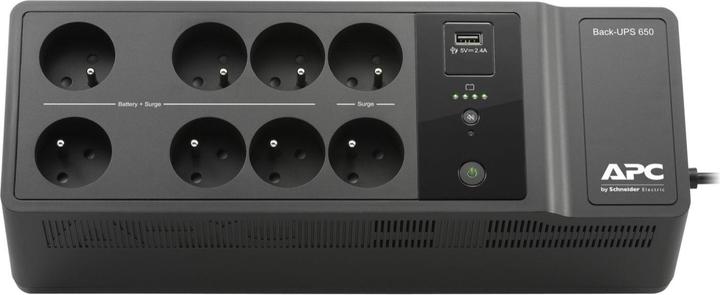 Actual product image Schneider Electric APC HW APC Back-UPS BE650G2-FR (400 VA, 400 W, Online double converter UPS)