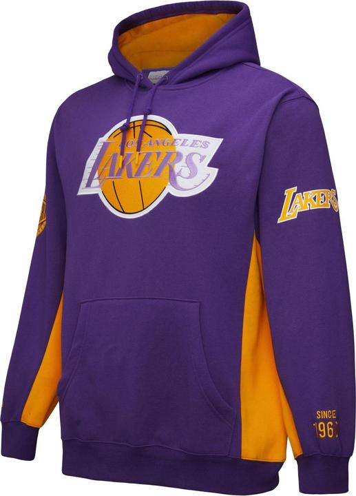 Actual product image Mitchell & Ness Fleece Hoody ORIGINS Los Angeles Lakers - M (M)