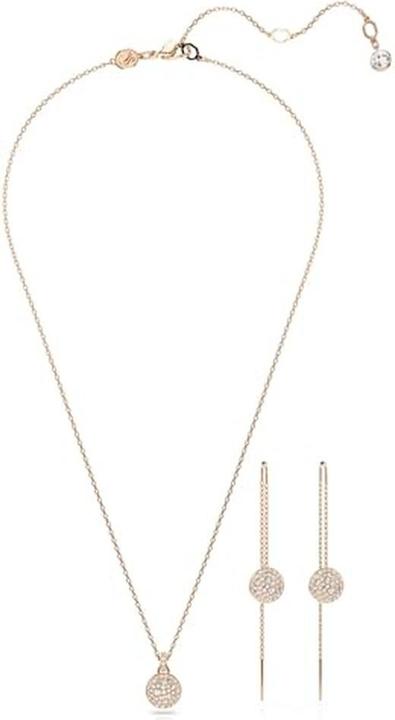 Produktbild Swarovski Meteora Set Weiss Roségold (Swarovski Kristall)