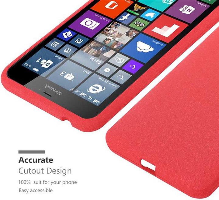 Actual product image Cadorabo TPU Frosted Cover (Microsoft Lumia 640 XL)