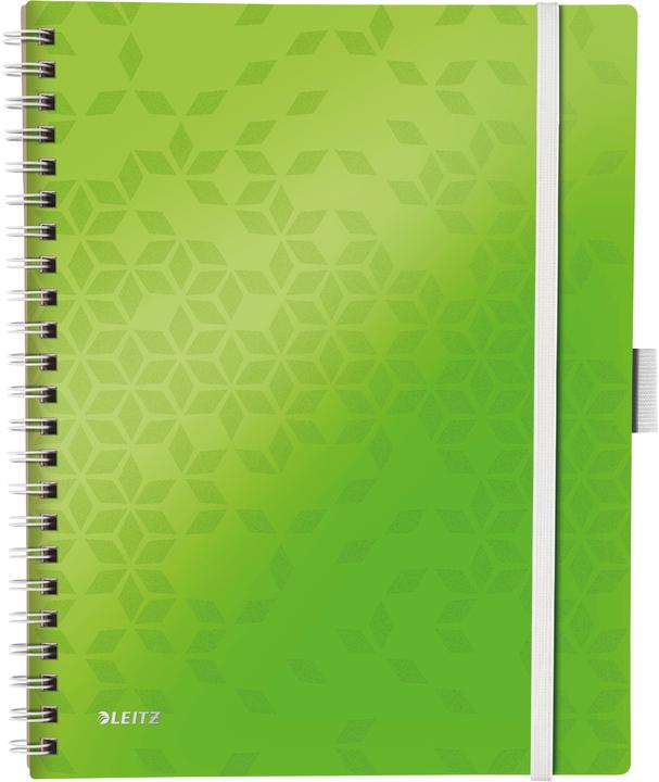 Image du produit Leitz Livre en spirale Wow (A4, À rayures, Couverture rigide)