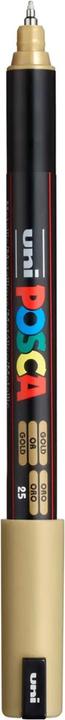 Actual product image Posca PC-1MR Fineliner brand (Gold, 0.70 mm, 1 x)