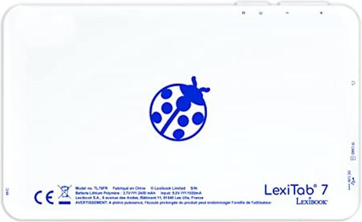 Image du produit Lexibook Tablette LexiTab Master 7 pouces à contenu éducatif, housse de protection version FR (Français)